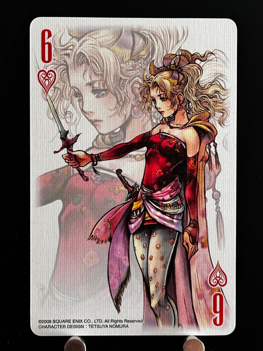 Terra Branford Final Fantasy Card 25th Anibersary Playing Cards