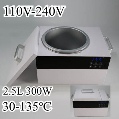 Single Pot Hot Heater Melting Wax Warmer Machine 2.5L 110V-240V For Hair Removal