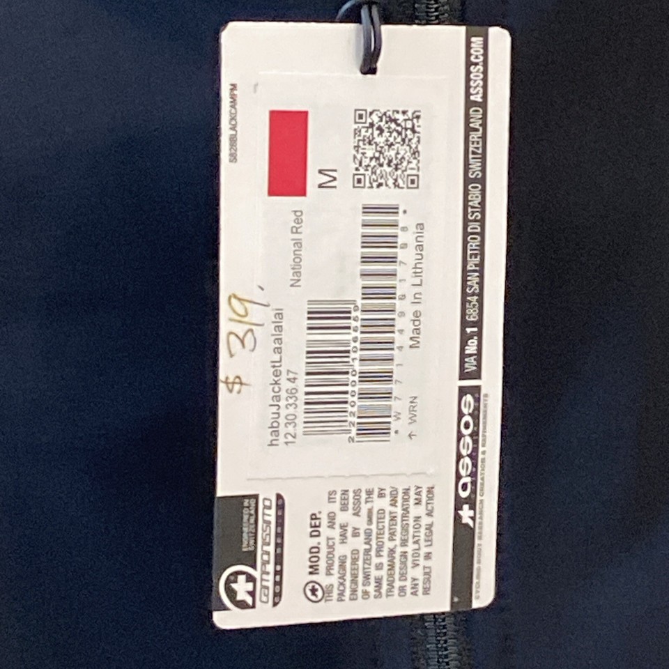 assos habu jacket laalalai