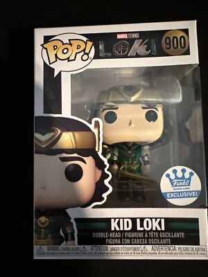 Funko POP! Marvel: Loki - Kid Loki w/Alligator (Metallic) Funko