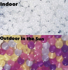 100x Colour Changing Beads UV Magic 8mm Round Resin Beads