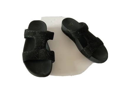 fitflop women's rokkit crystal slide sandal