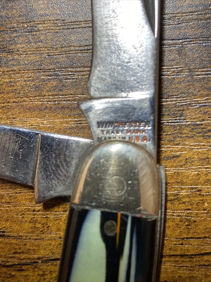 Vintage 3 Blade Winchester knife eBay