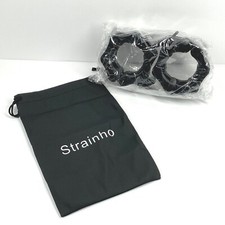Strainho Olympic 2 Black 2 inch Barbell Quick Release Clamps New with Pouch