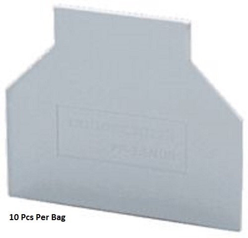 RS Pro Terminal Block Partition Plate - PP2.5/4UN&PP6/10U