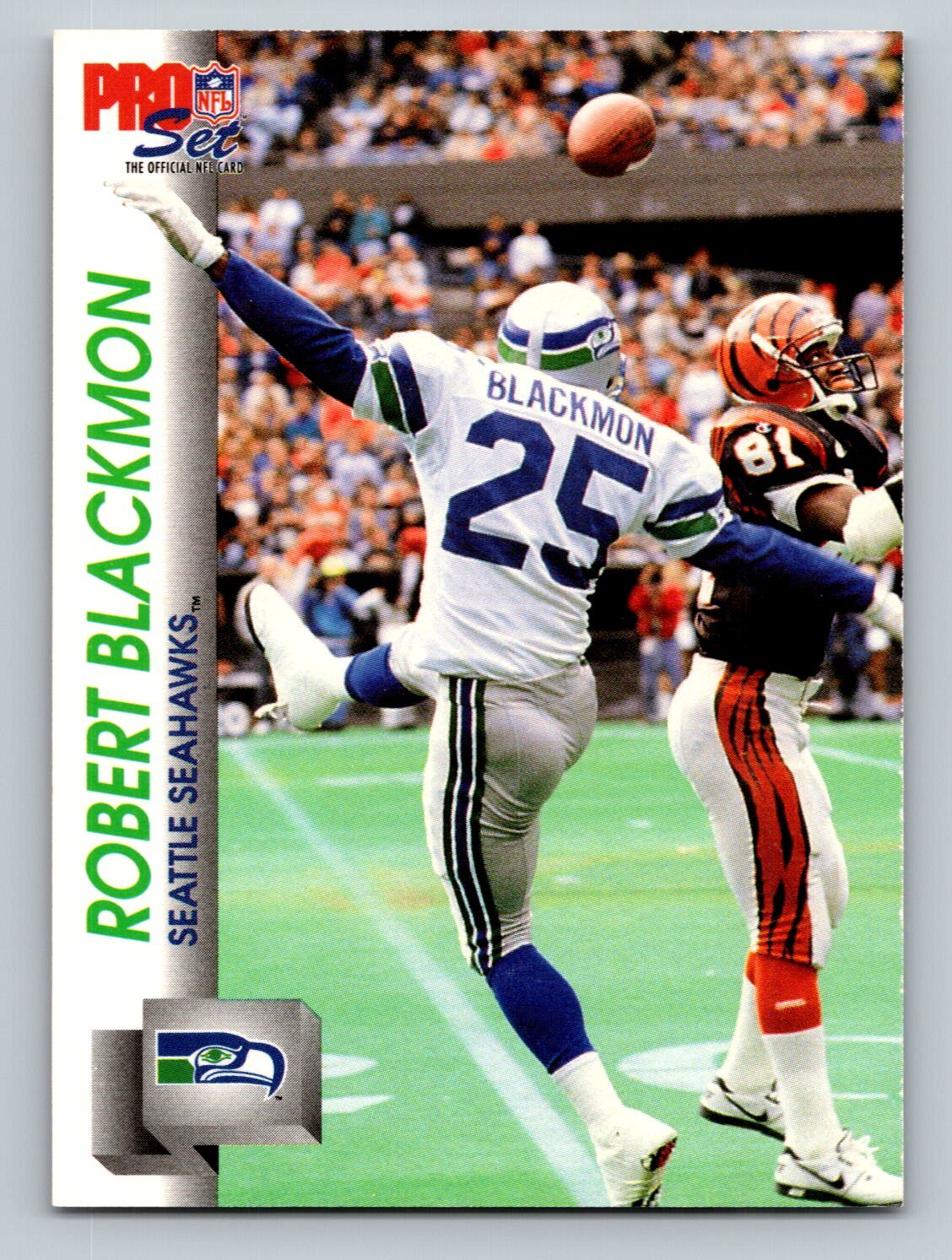 1992 Pro Set #653 Robert Blackmon   Seattle Seahawks