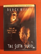 THE SIXTH SENSE DVD-1999 BRUCE WILLIS-VG  PLAY TESTED-FREE SHIPPING