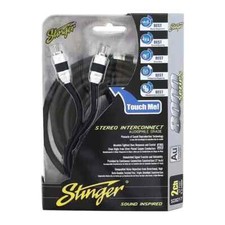 Stinger SI8217 RCA Interconnect Cable 2 Channel 8000 Series 17 ft Audio Stereo