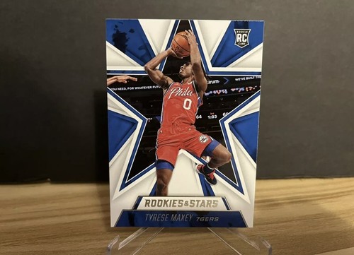 2020 21 NBA Panini Chronicles Tyrese Maxey 663 Rookies Stars Base 