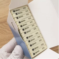 12 Packs Dental K-FILE 25mm #10 Stainless Steel Endo Root Canal Hand Files