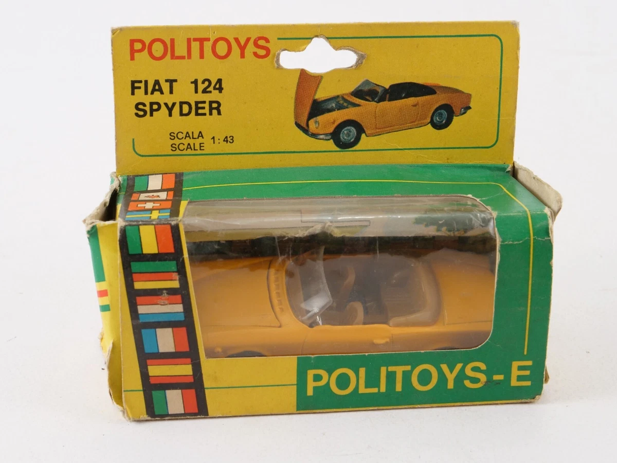 プレゼントを選ぼう! Art.555 【誠】POLITOYS FIAT SPYDER 124