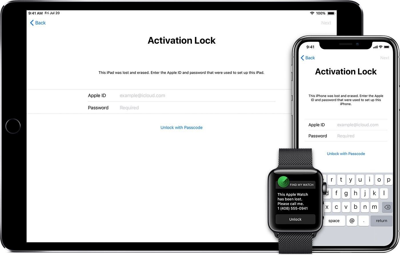 Activation Lock Remove Removal Service iCloud - iPhone - iPad - Watch- CLEAN