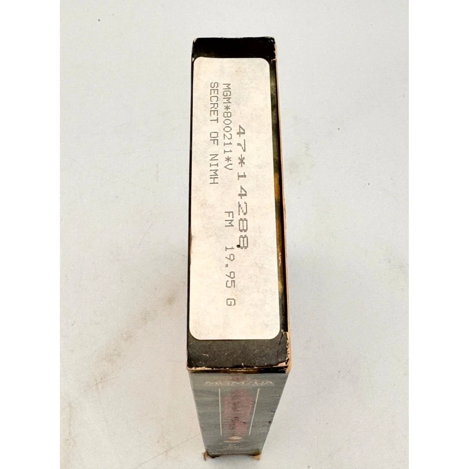 The Secret of NIMH (VHS 1982) MGM/UA Home Video Animated Classic - Image 4 of 4