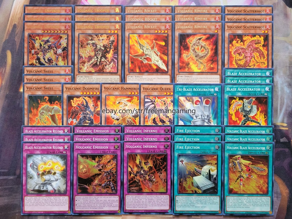 volcanic cards yugioh Volcanic Inferno LD10-EN024 Yu-Gi-Oh! Card main image 0