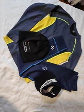 Lot of 4 Bjorn Daehlie Base Layer+Leggings Merino Wool  152-164+Headband+Beanie 