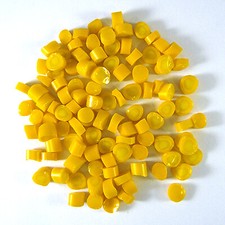 Marigold Dots D355-96 COE 96 Glacial Art Glass Fusing Supplies
