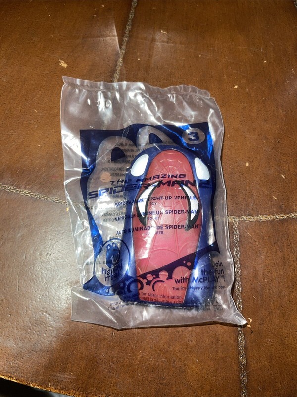 McDonald's 2013 The Amazing Spiderman 2 Light-up Vehicle #2 Happy (HOME26)Q4