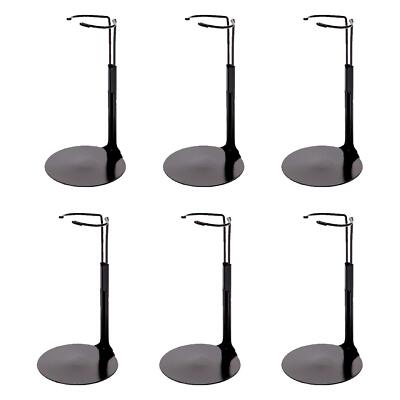 Kaiser Black Doll Stand - Action Figure Stands with Expandable Waist Wire for 8-