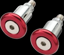 MOOSE RACING HARD-PARTS 0634-0474 BAR END MOOSE RED