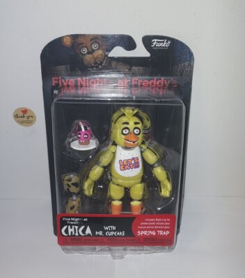 Funko Five Nights At Freddy's CHICA Action Figure w/CUPCAKE Kids Toy Figure New