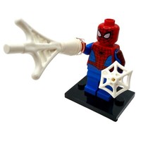Lego® Marvel™ Spider-Man Minifigur Mit Netzschild & Netzblaster 76293 Moc
