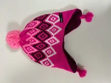 Swiss Tech Ski Hat Pink Stay Warm Beautiful 