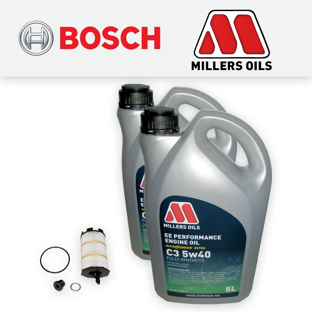 SERVICE KIT for AUDI A4 B7 RS4 QUATTRO OIL FILTER with EE 5w40 OIL (2005-2008)