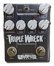Pédale d'effets WAMPLER PEDALS TRIPLE WRECK DISTORSION 5849541