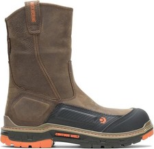 Wolverine - Men's Overpass 10" Comp Toe Wellington Boot, Brown, 9.5 M