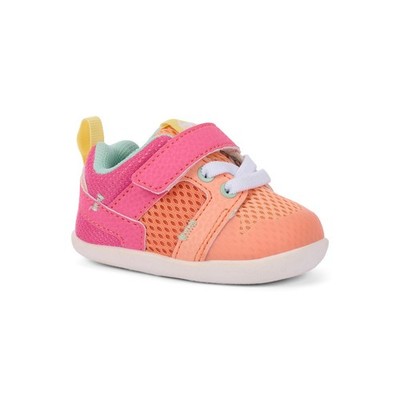 See Kai Run Viento Mini Peach/Hot Pink Girls First Walkers Shoes NO IMPORT FEES