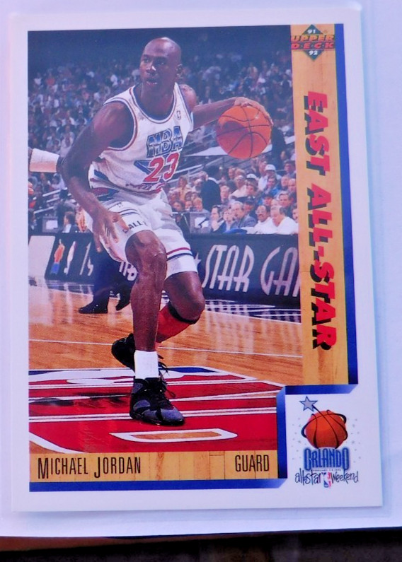 1991-92 Upper Deck Michael Jordan All-Star Vintage Basketball Card #452