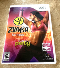 Nintendo Wii Zumba Fitness Join the Party Game - Complete w/ Manual - Tested