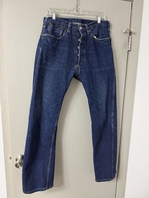 Heller s Cafe Larry s Collection Lot 2 Jeans Mens 34 Button Fly Selvedge Style