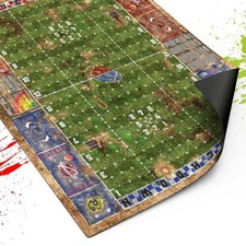 Green Stuff World Neoprene Fantasy Football Blood Bowl Mat Neoprene 37.5x31.5