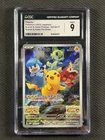 Pokemon Cards Japanese CGC 9 MINT Pikachu S&V Promo Pre-Order 2022 001/SV-P