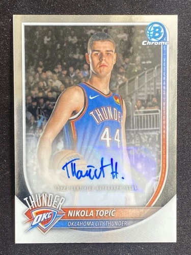 Nikola Topic 2025-26 Topps Bowman Chrome Auto #BCA-NO -bf1