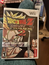 Wii DragonBallz Budokai Tenkaichi 2 W/Manual Untested As-Is