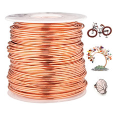 99.9% Soft Bare Copper Wire,16 Gauge/1.3Mm Diameter,131 Ft/40M Long | Pure Coppe