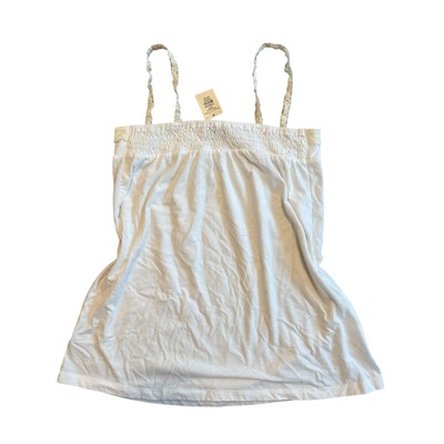 Womens NWT Abercrombie & Fitch Vintage Y2K White with Lace