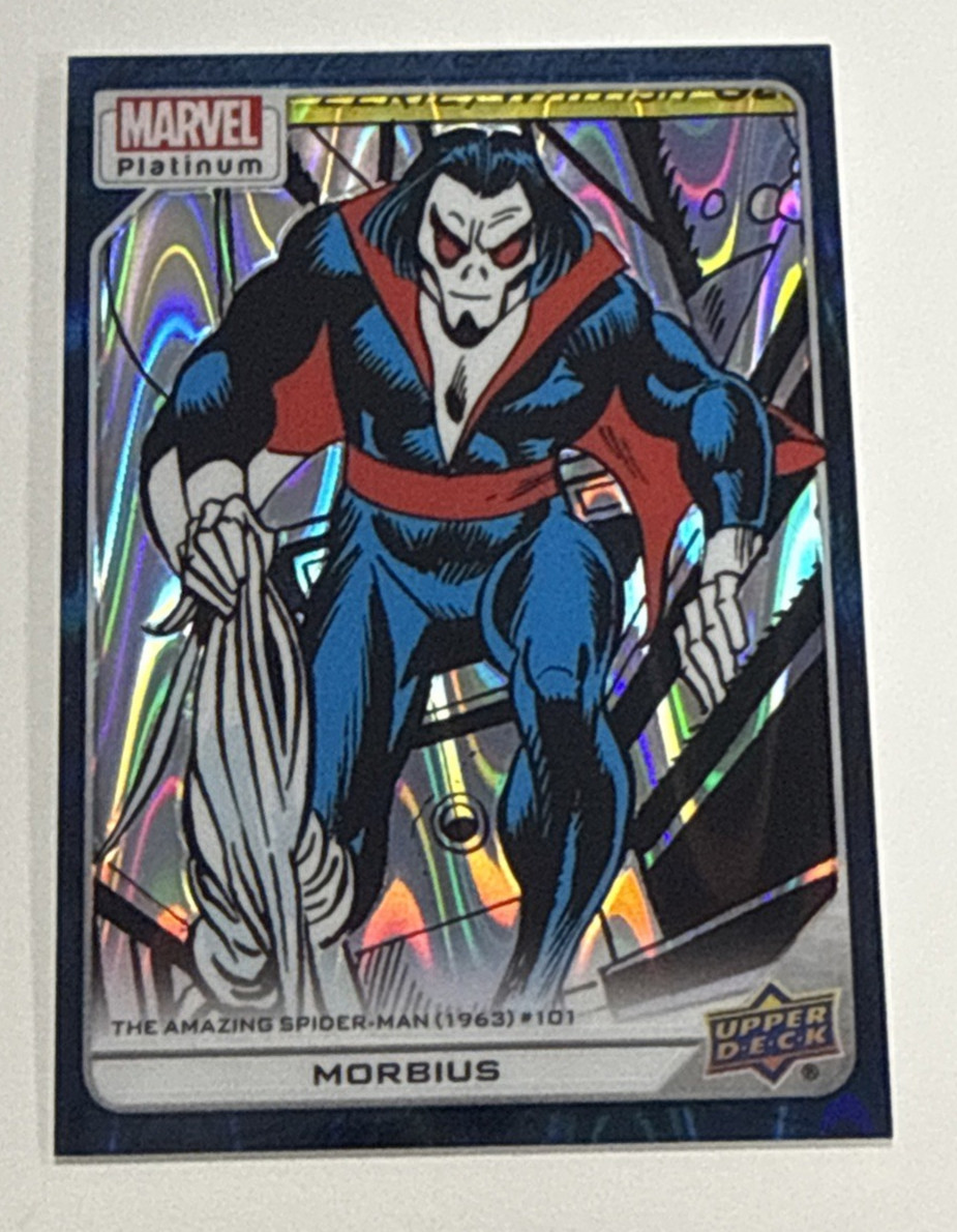 2022 Upper Deck Marvel Platinum - Teal Wave - 304/799 Morbius #169