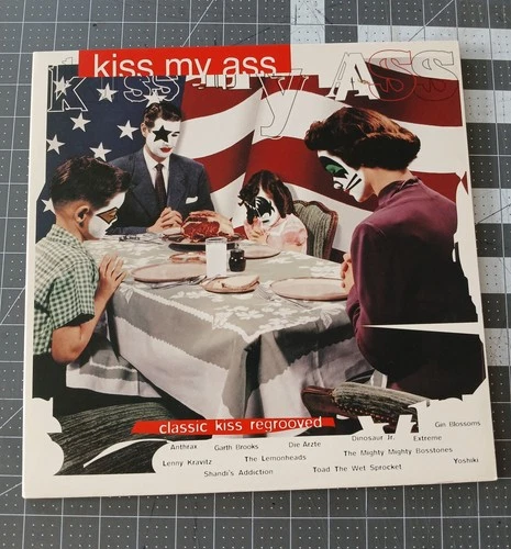 Kiss My Ass Classic Kiss Regrooved Original LE Red Vinyl Mercury
