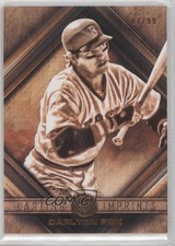 2016 Topps Legacies of Baseball Lasting Imprints 67/99 Carlton Fisk HOF 1u9