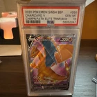 Pokemon TCG Charizard V SWSH050 Black Star Promo Holo PSA 10 (2020)