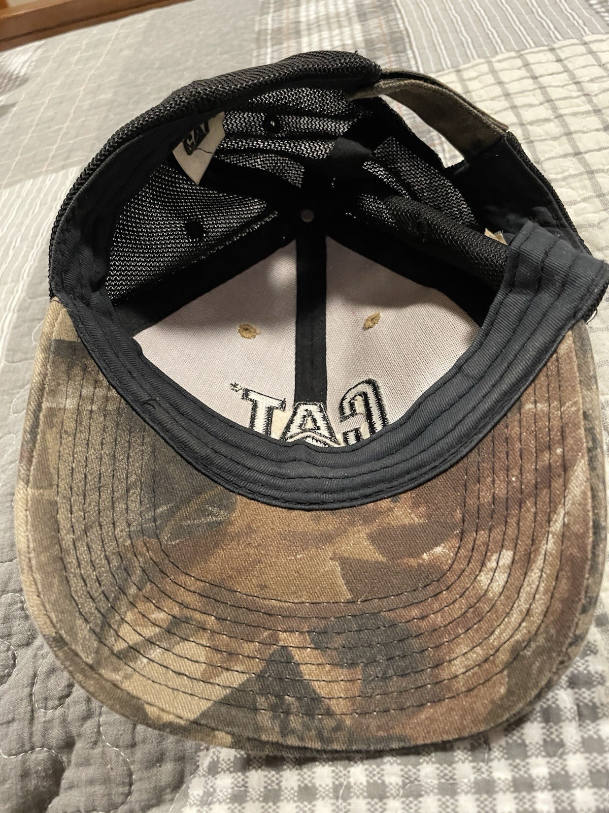 CAT Strapback Baseball Cap Multicolor OS Adjustab… - image 3