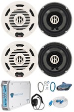 (2) MTX WET65-W 65 Watt RMS 6.5 Coaxial Marin...