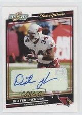2004 Score Inscriptions Dexter Jackson #6 Auto wo2