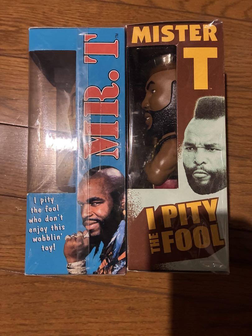 Funko Wacky Wobbler Mr. T Bobbing Head 2 Set Collectible