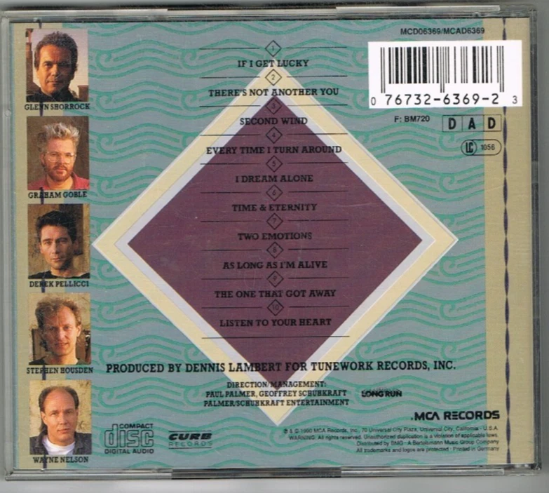 CD - LITTLE RIVER BAND - GET LUCKY - german Press - Bild 3 von 3