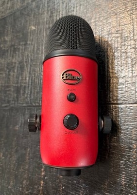Blue Microphones Yeti USB Microphone - Satin Red for sale online
