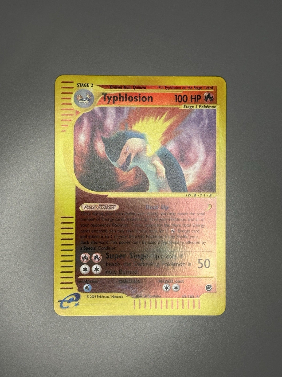 Pokémon | Typhlosion #65 | Rev.Holo | Expedition | EN - English | NM - Near Mint